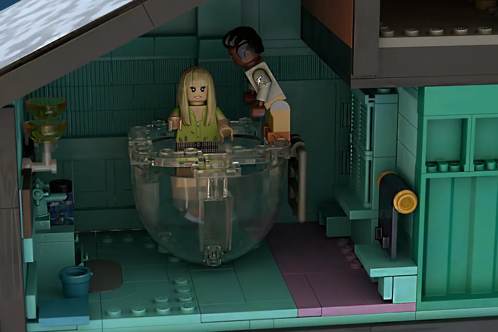 LEGO Ideas taylor swift lovers house water leaper 4