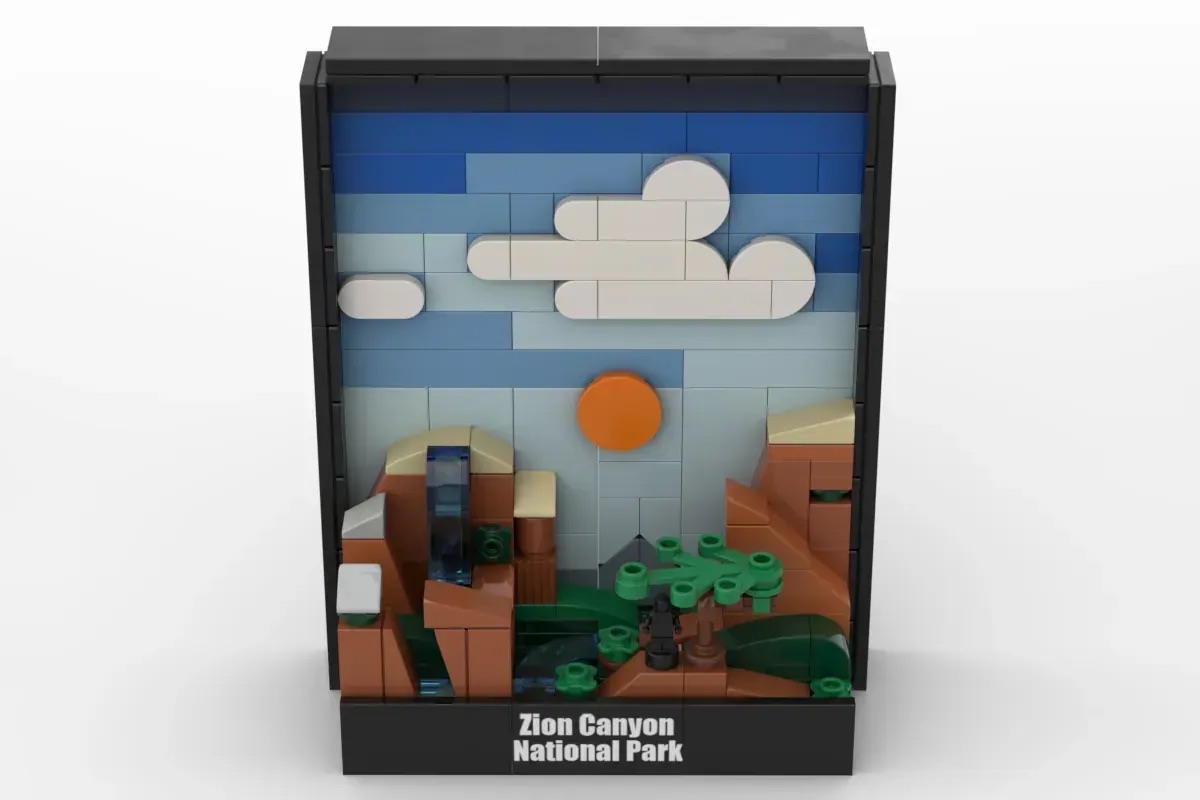 LEGO Ideas Iconische ansichtkaarten van de Amerikaanse nationale parken 3