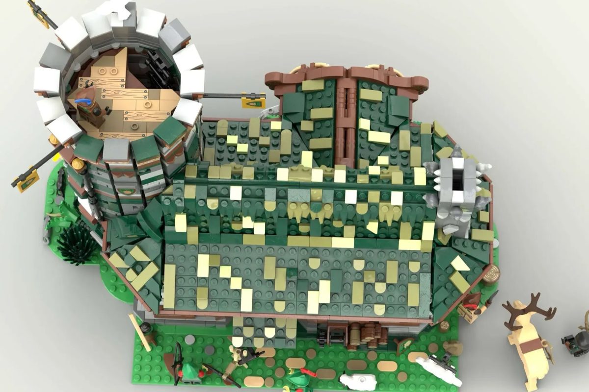 KLOCKI LEGO Ideas Chata myśliwego 6 1200x800