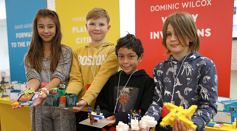 Lanzamiento de Rebuild the World en el LEGO House