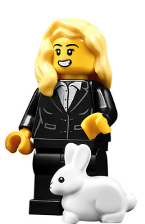 Minifigura LEGO Icons 10312 Mago del Club de Jazz