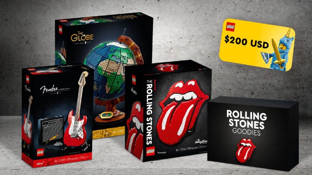 LEGO Ideas Premios del concurso de Rolling Stones 1024x576