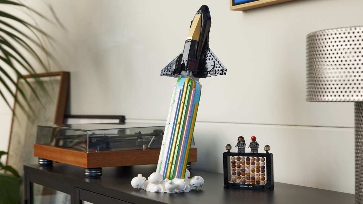 Pharrell Williams returns home for LEGO and sneaker giveaway