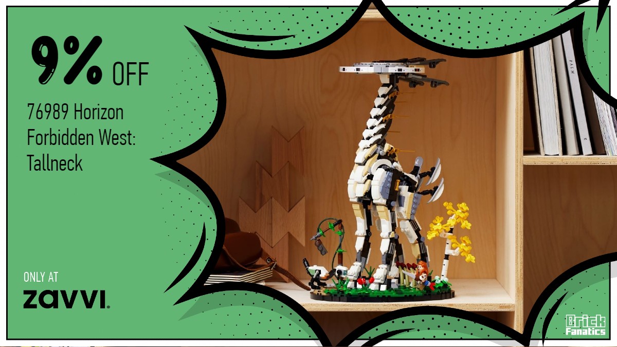 Grab 9% off the hugely popular 76989 Horizon Forbidden West: Tallneck before it retires 