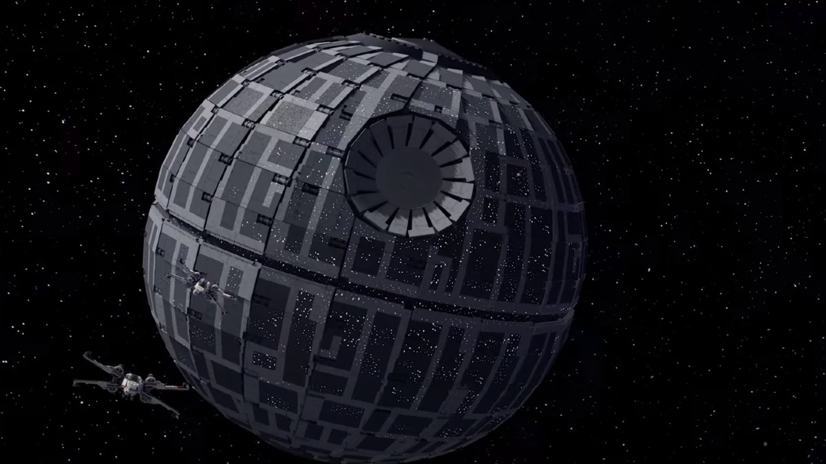 Is this what a LEGO Star Wars UCS Death Star could look like?