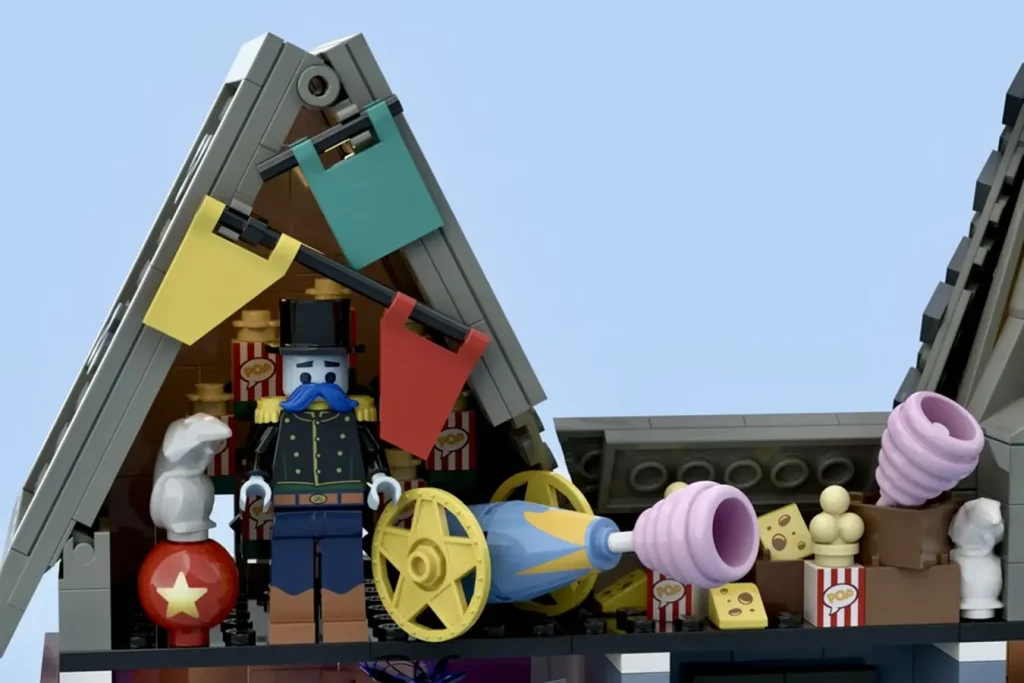 LEGO Ideas Coraline Pink Palace Daniel Bradleyy erste 2025 Rezension 8 1024x683