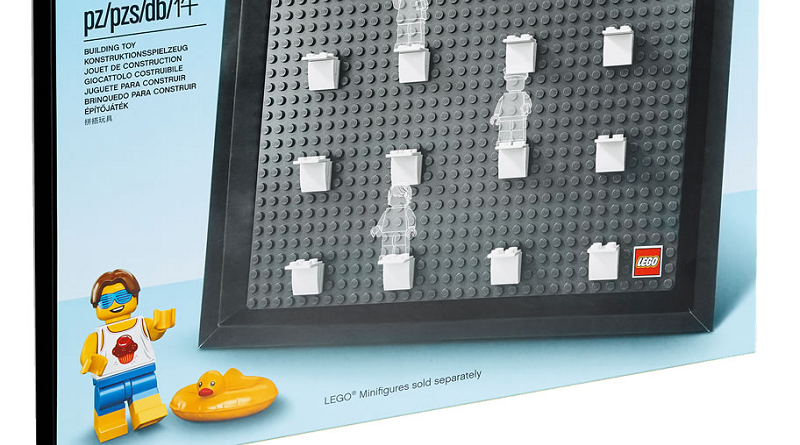 Free LEGO 5005359 Minifigure Collector Frame promotion starts today