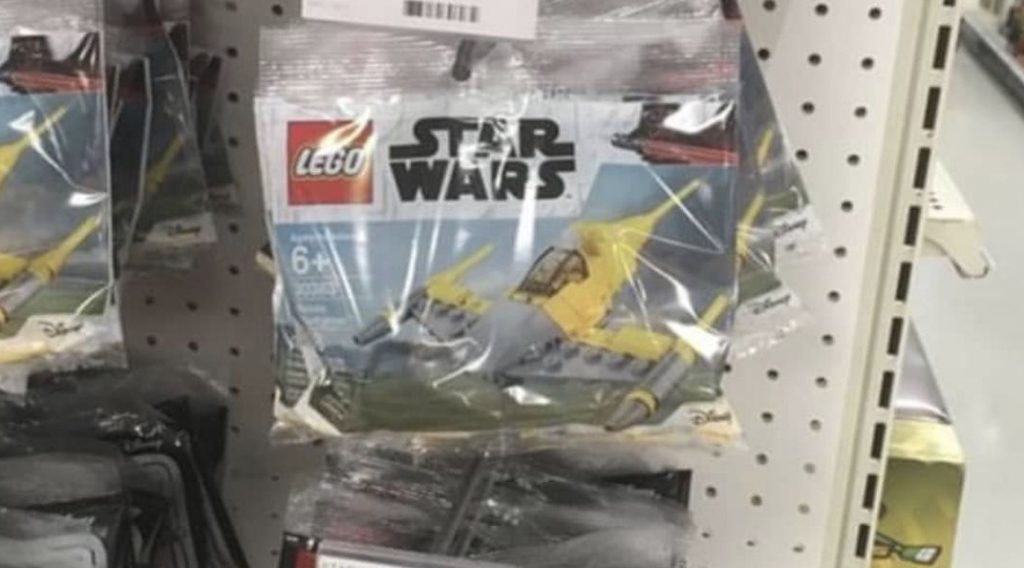 LEGO Star Wars 30383 Sacchetto di plastica Naboo Starfighter trovato negli Stati Uniti