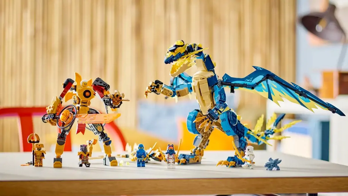 LEGO NINJAGO Dragons Rising (almost) has the most dragons ever 