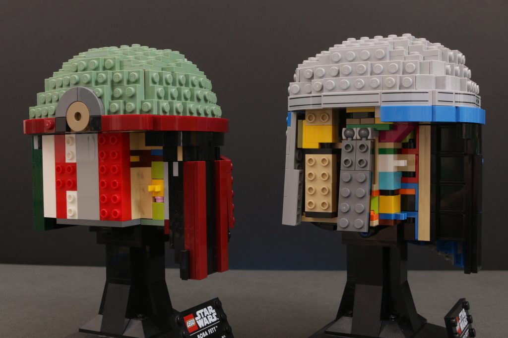 LEGO Star Wars 75408 Capacete Jango Fett 75277 Comparação de capacete Boba Fett 24 1024x683
