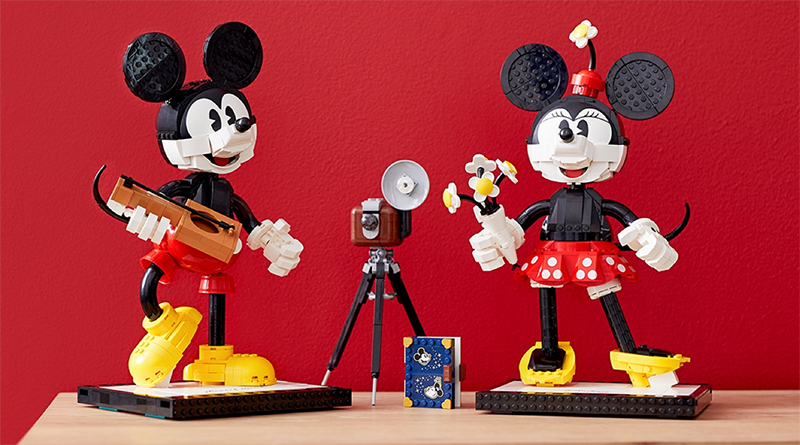 LEGO Disney 43179 Mickey Mouse & Minnie Mouse Buildable Characters revealed