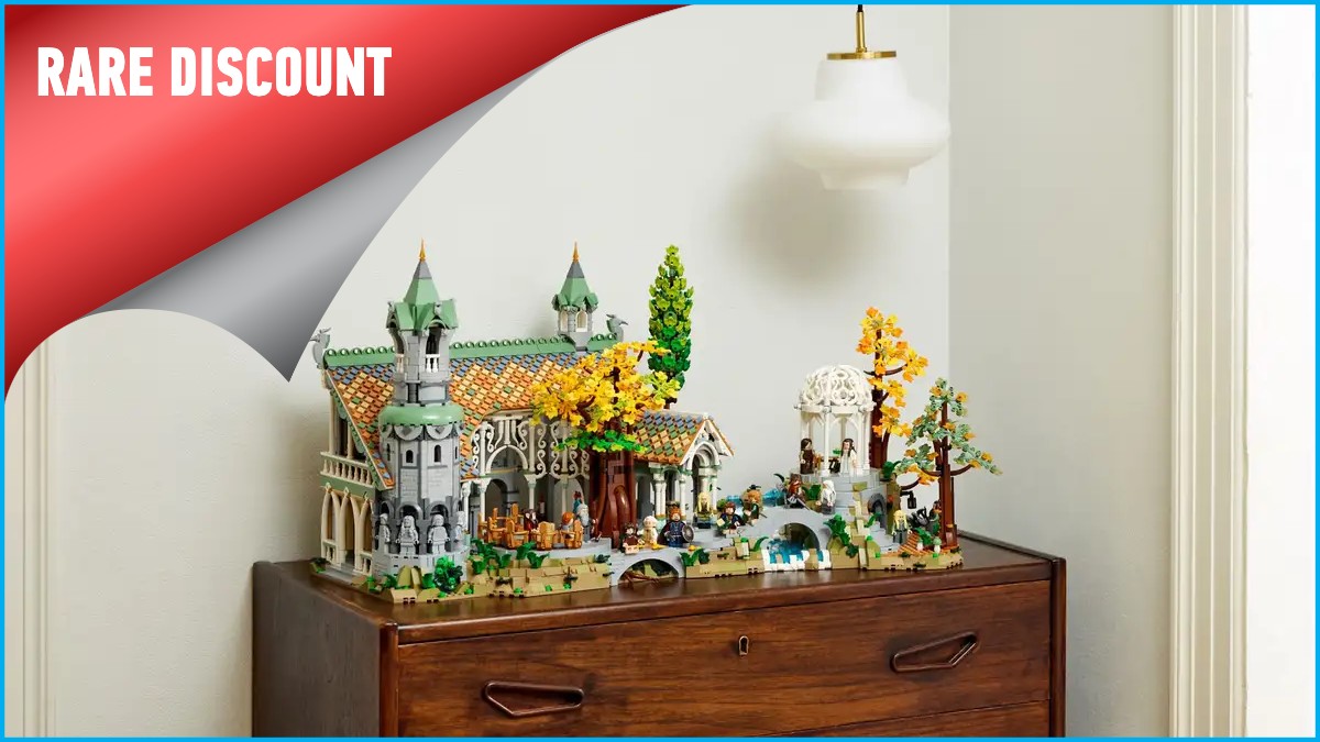 Save £25 on LEGO Lord of the Rings Rivendell in limited-time sale