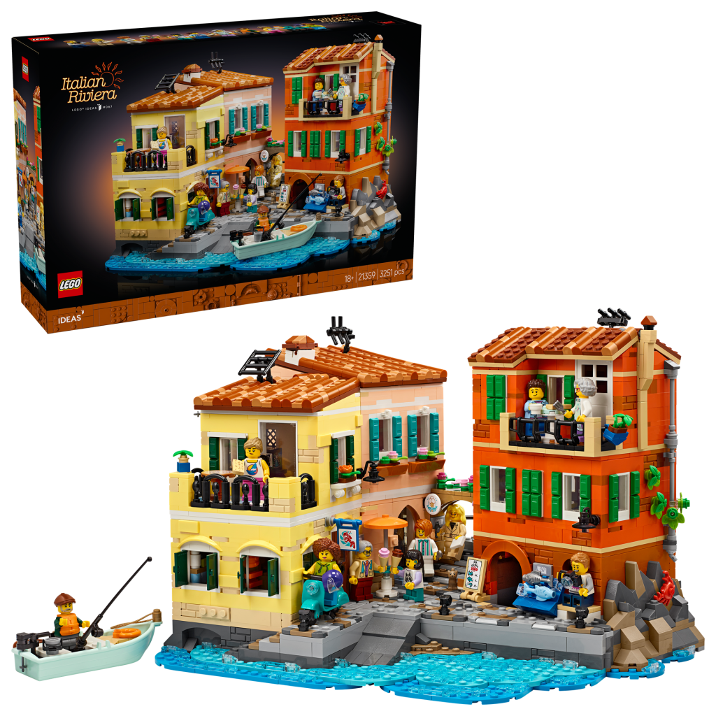 LEGO Ideas 21359 Riviera Italiana 6 1024x1024
