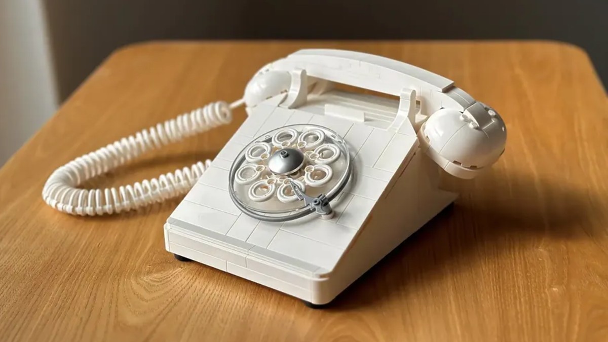 LEGO Ideas Vintage-Wählscheibentelefon hat unglückliches Timing