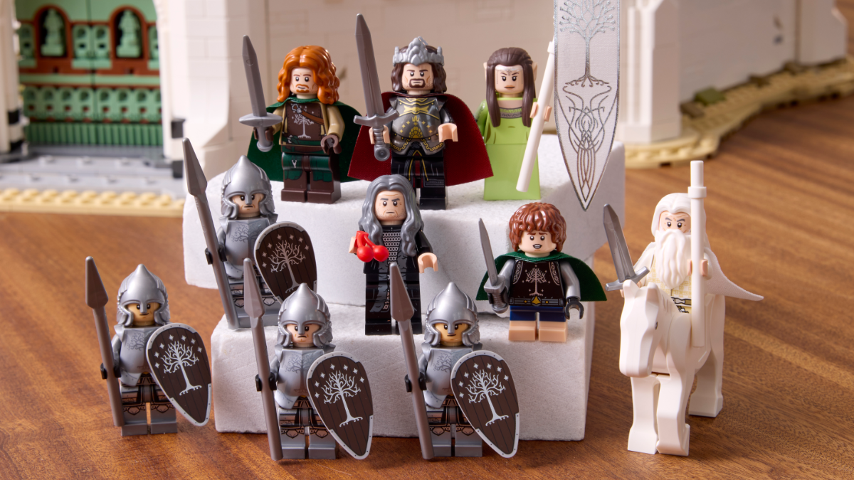 LEGO explains Minas Tirith's minifigure line-up: ‘We had to make choices’