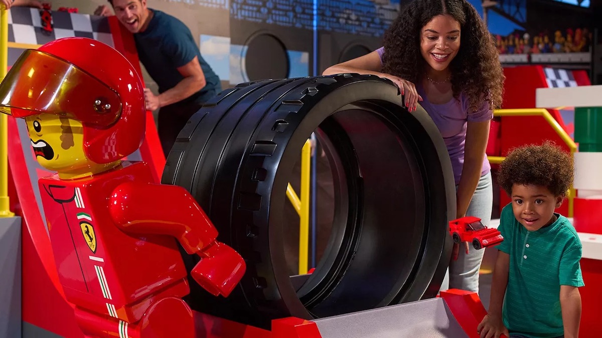 LEGOLAND Billund celebrates new experience with life-size Ferrari
