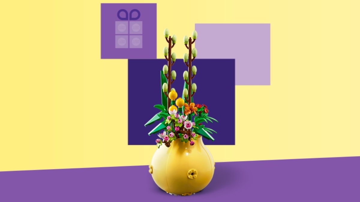 Last chance to grab two free LEGO sets, including 40588 Flowerpot