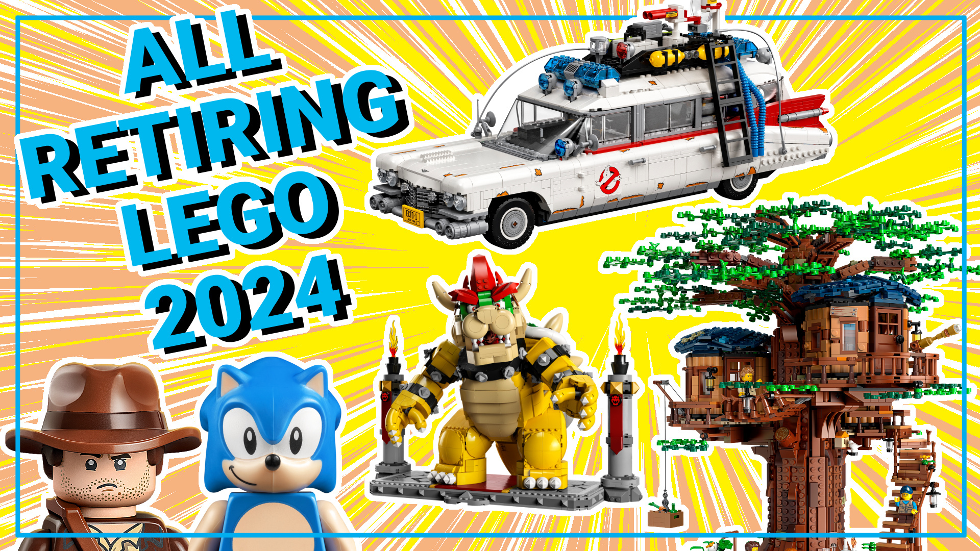 Hundreds of LEGO sets are scheduled to retire in 2024