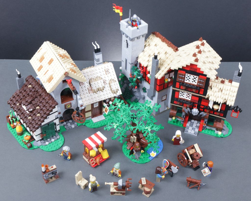 LEGO Icons 10332 Medieval Town Square recolour 2 1024x821