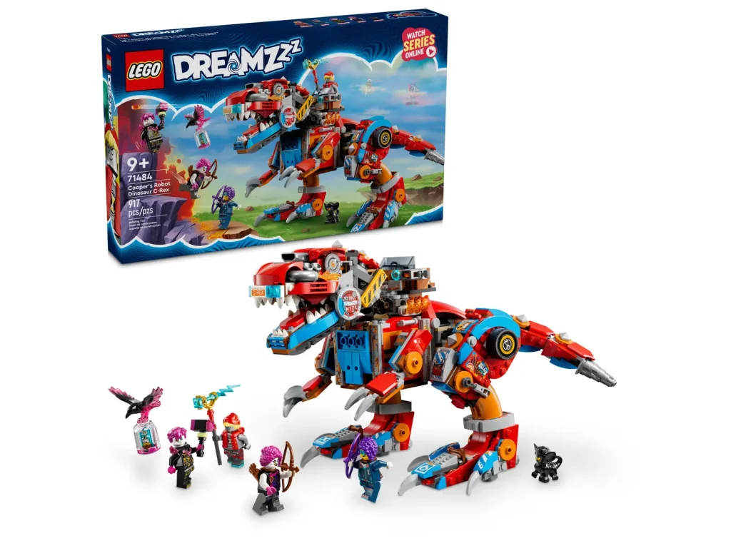LEGO DREAMZzz 71484 Coopers Robot Dinosaur C Rex 2 1 1024x768