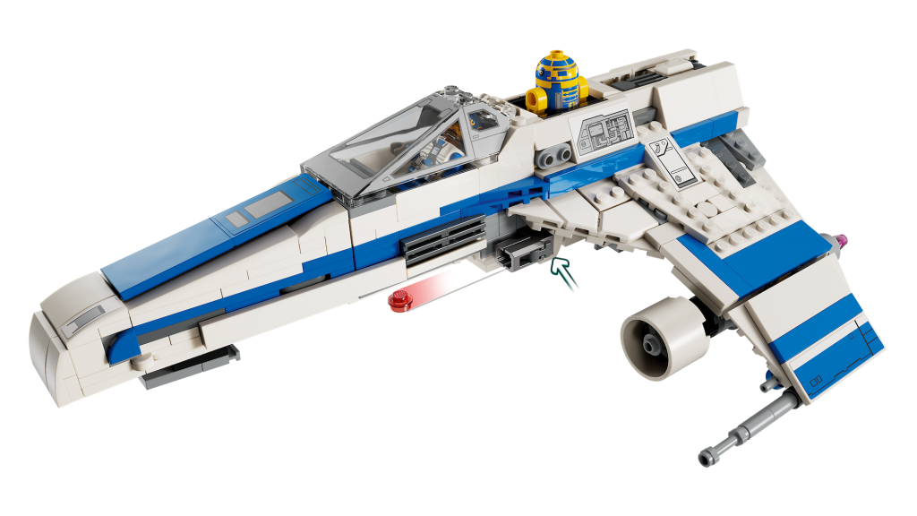 LEGO Star Wars 75364 New Republic E Wing vs. Shin Hatis Starfighter 12 1024x576