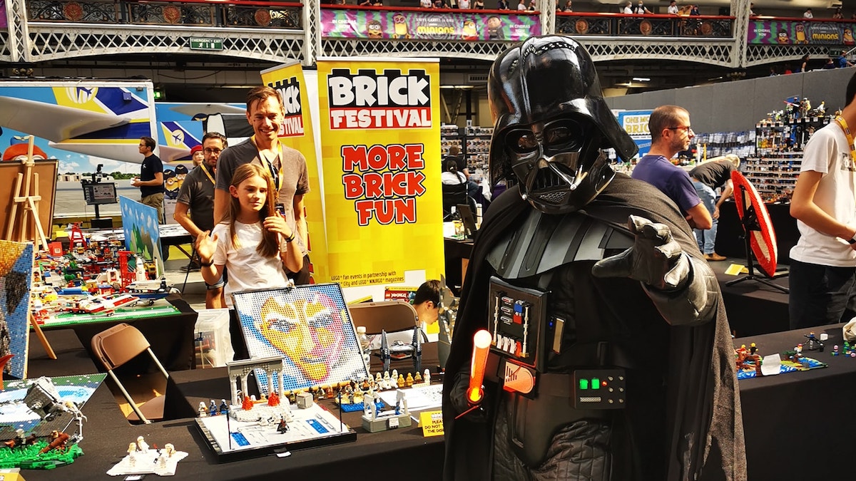 A day in the life of a LEGO builder displaying at events