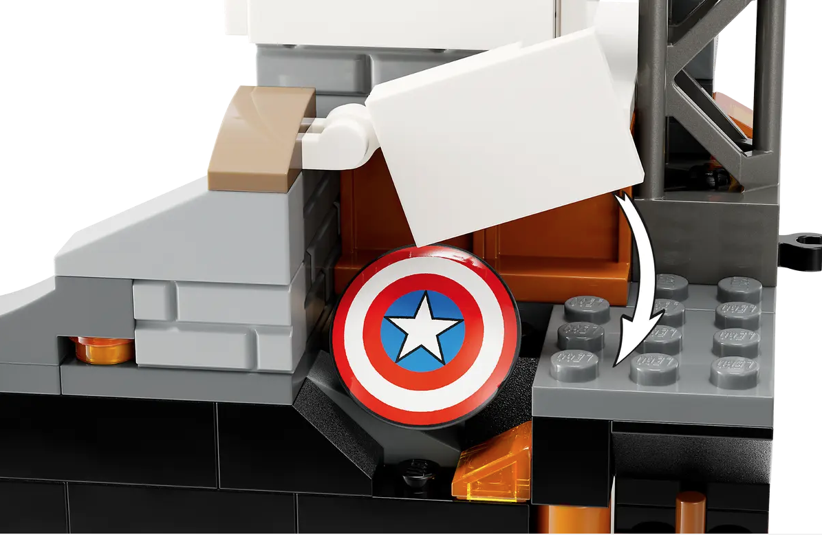 LEGO Marvel 76226 Endgame Final Battle Captain Americas Schild