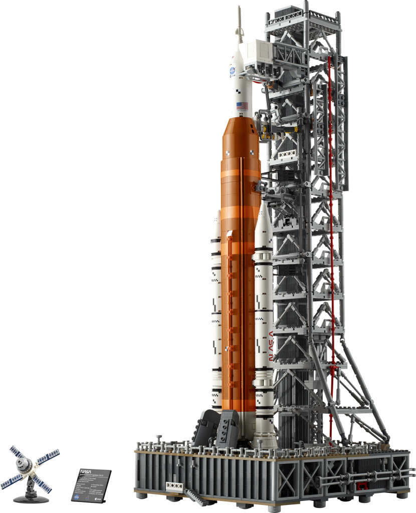 LEGO Iconos 10341 NASA ArtSistema de lanzamiento espacial emis 2 830x1024
