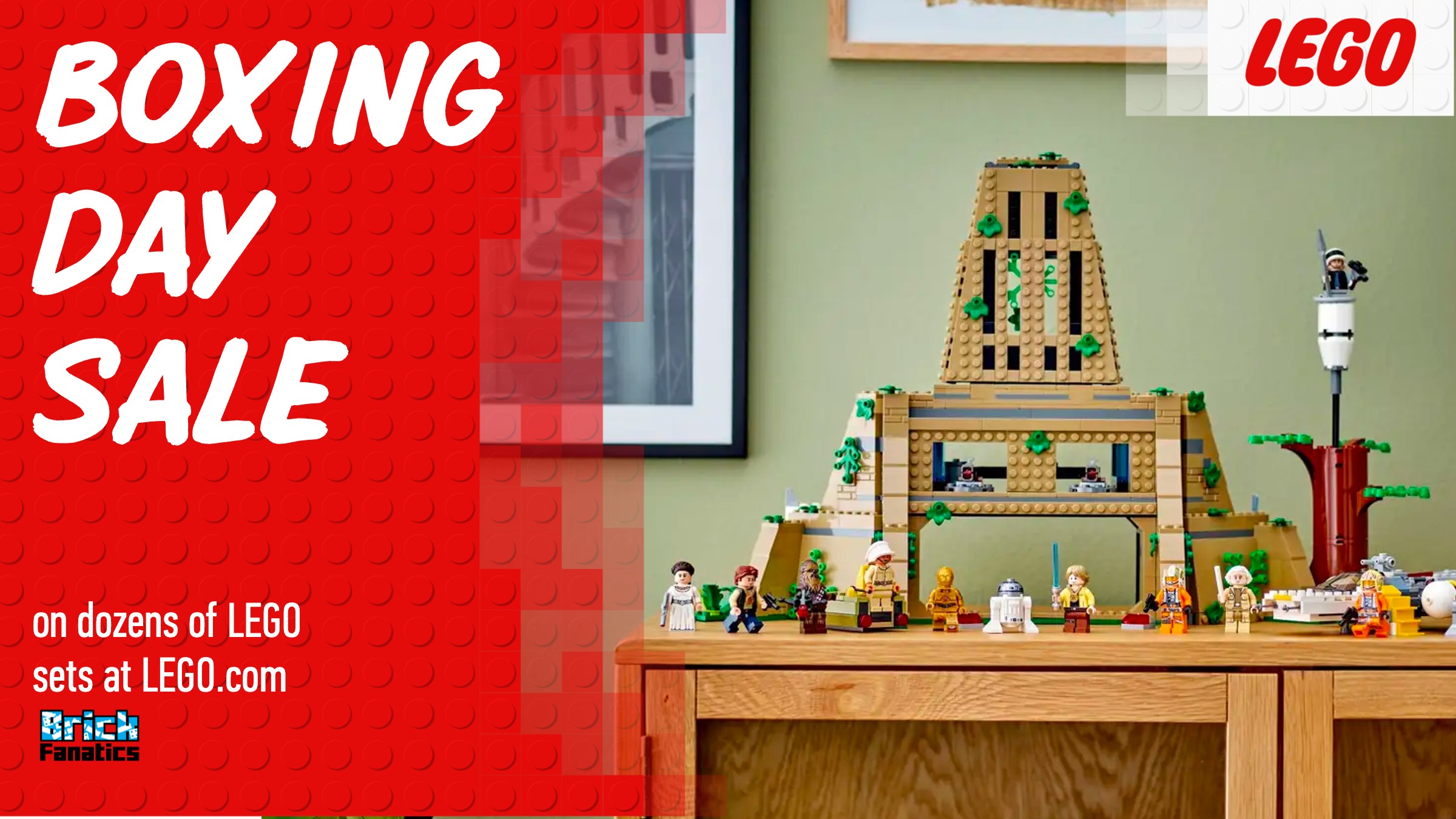 Huge LEGO Boxing Day sale now on across LEGO Star Wars, Icons, and more