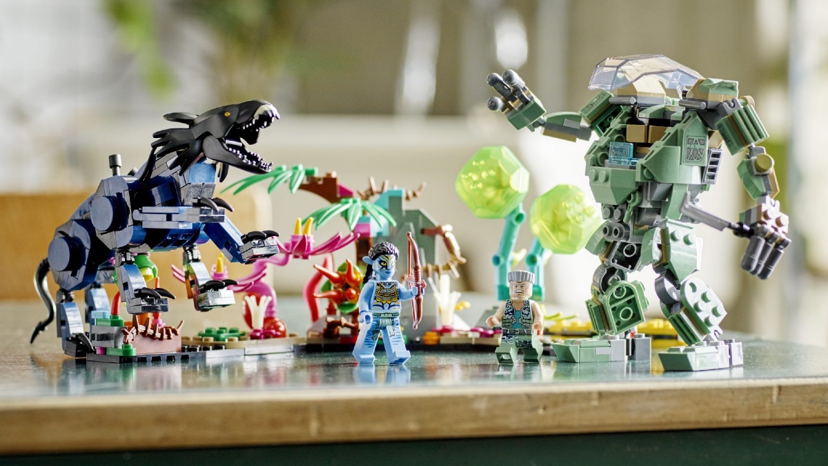 Why LEGO Avatar 75571 Neytiri & Thanator vs. AMP Suit Quaritch is better than you think