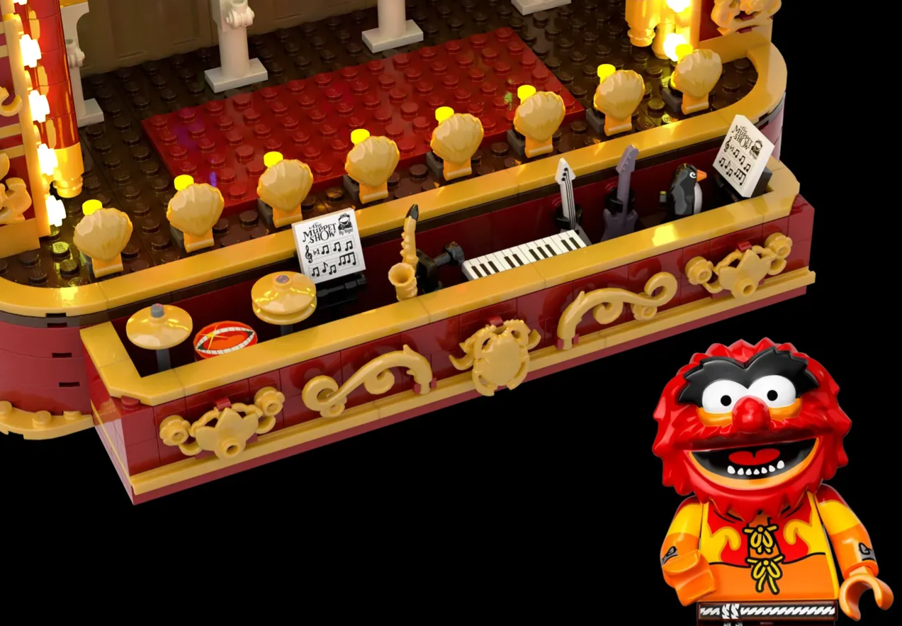 muppet lego ideas band