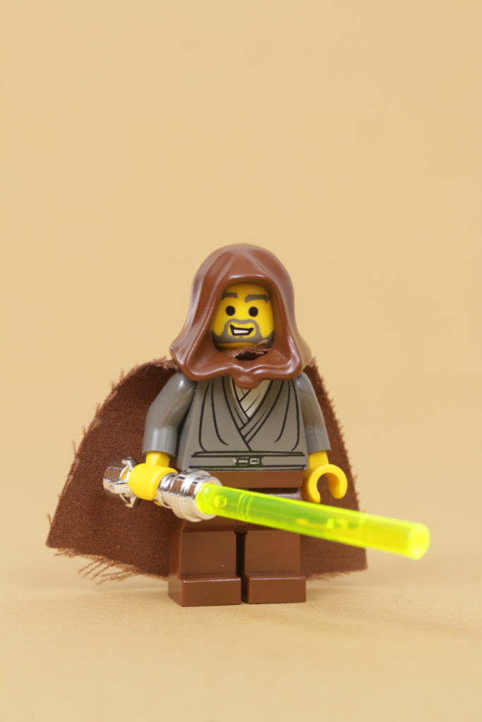 Cómo construir un LEGO Star Wars Minifigura Jedi Bob 75309 UCS Republic Gunship 20