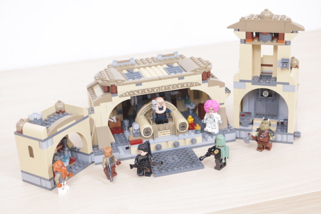 LEGO Star Wars 75326 Boba Fetts Throne Room review 62 1024x683