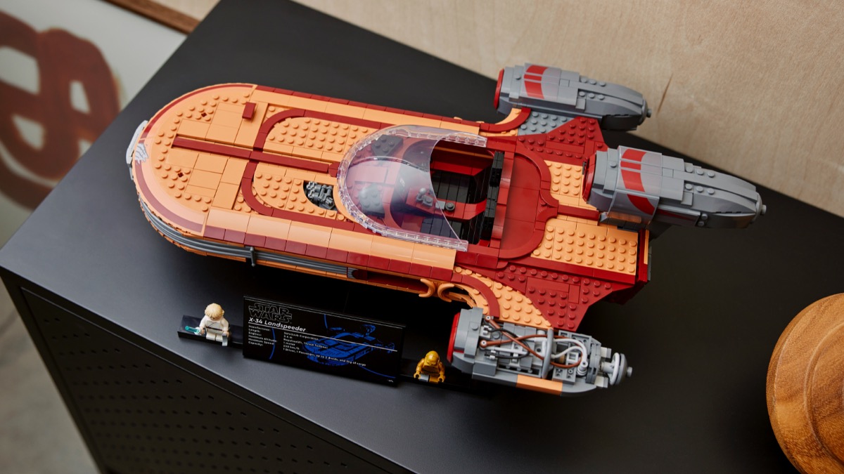 LEGO Star Wars 75341 Luke Skywalker’s Landspeeder available now in UK and Europe
