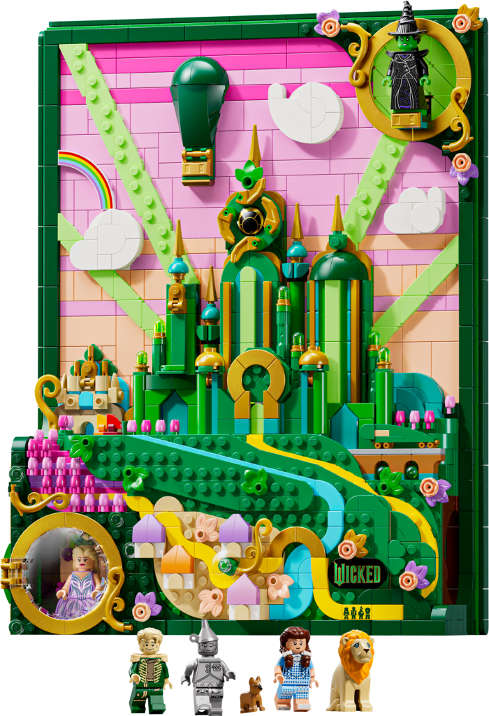 LEGO Wicked 75685 Emerald City Wall Art 10 700x1024