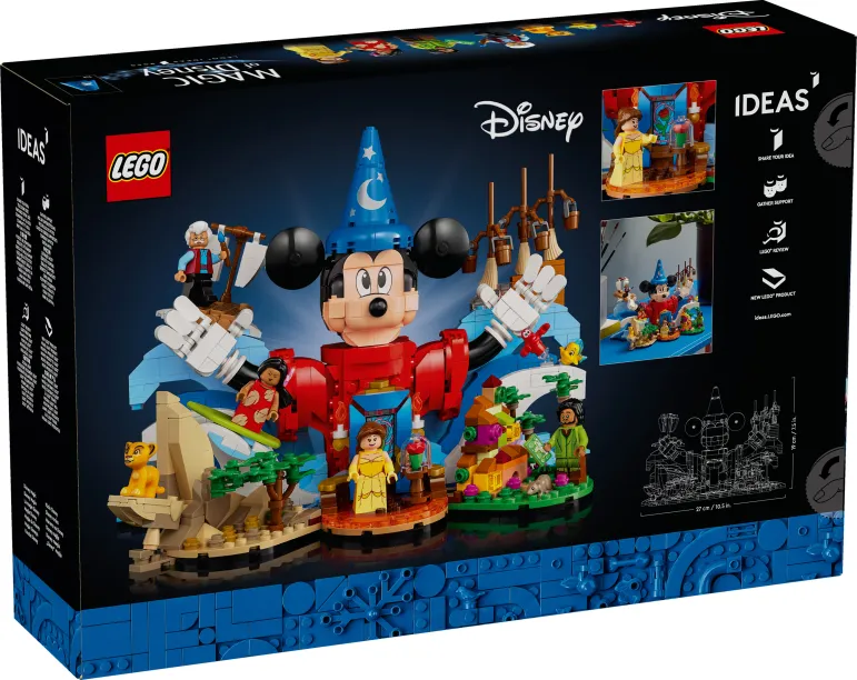 LEGO Ideas 21352 Magia de Disney 13