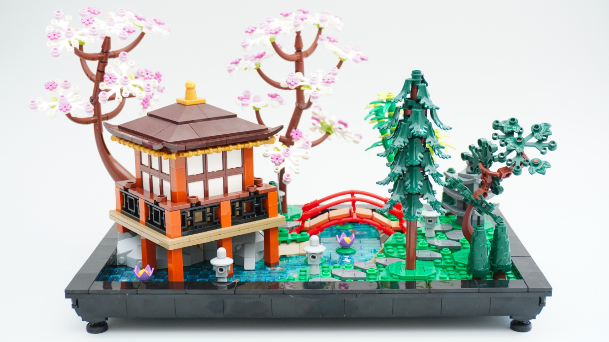草心案 Amazon.com: LEGO Icons Tranquil Garden Building Set - Detailed