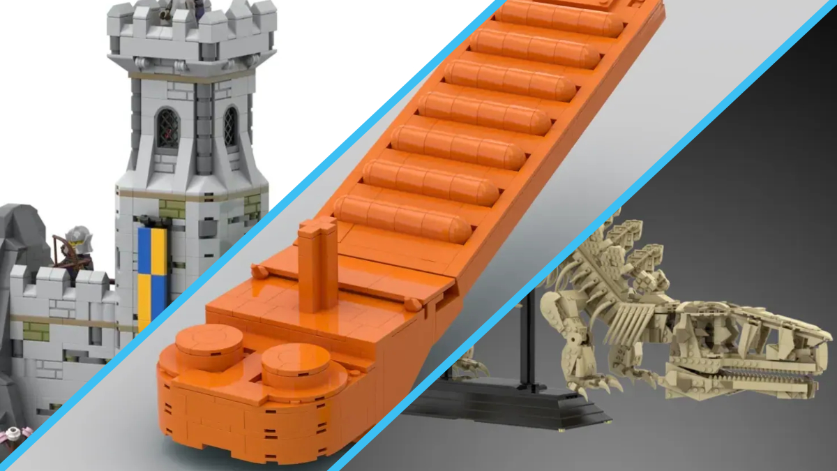 LEGO Ideas 10K club welcomes bones, bookend and big separator