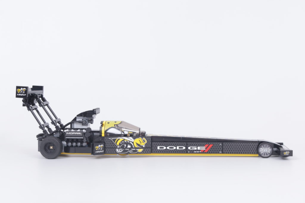 LEGO Speed Champions 76904 Mopar DodgeSRT Top Fuel Dragster and 1970 Dodge Challenger TA review 21