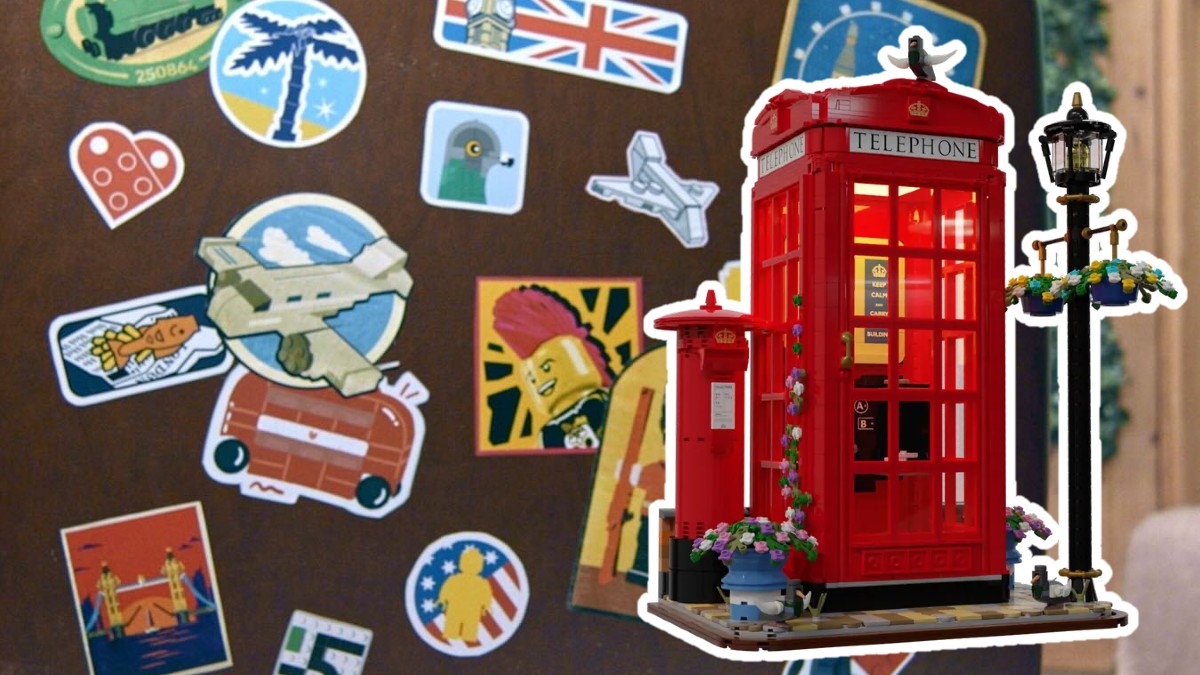 LEGO may be teasing the LEGO Ideas telephone box