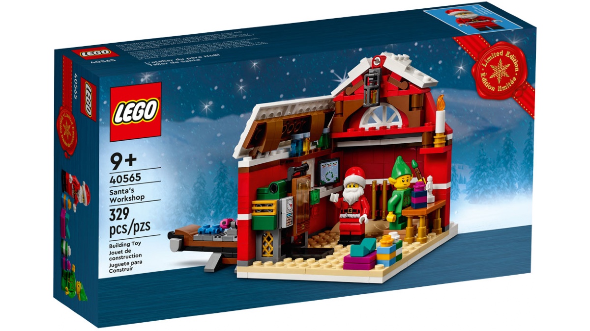 40565 Santa’s Workshop promotion now available on LEGO.com