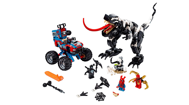 LEGO Marvel Spider-Man 76151 Venomosaurus Ambush official images