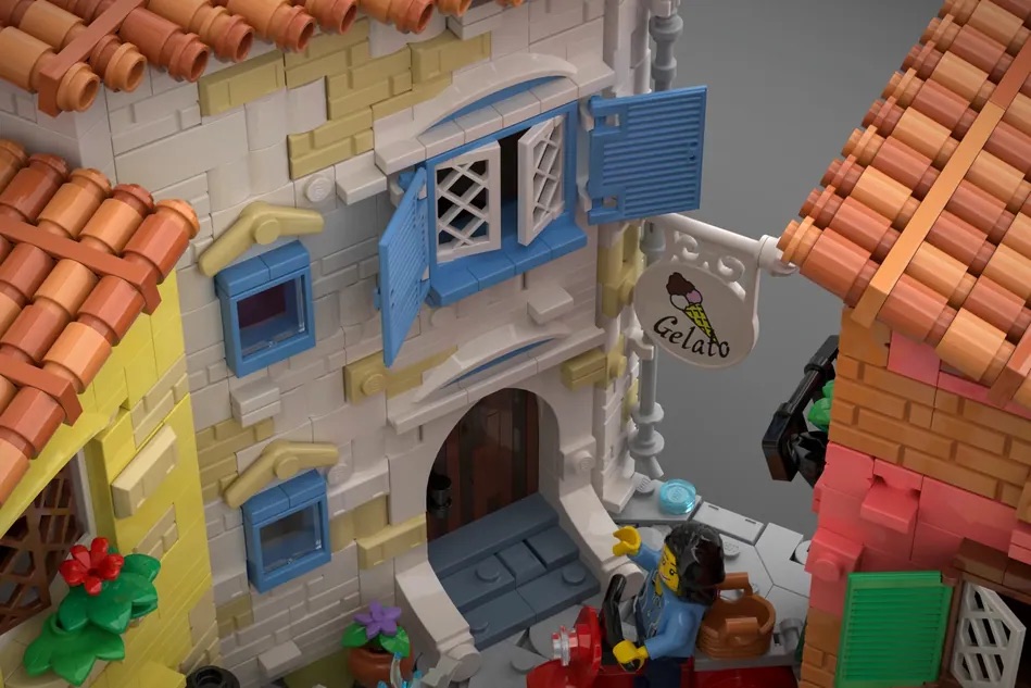 LEGO Ideas Die italienische Riviera 5