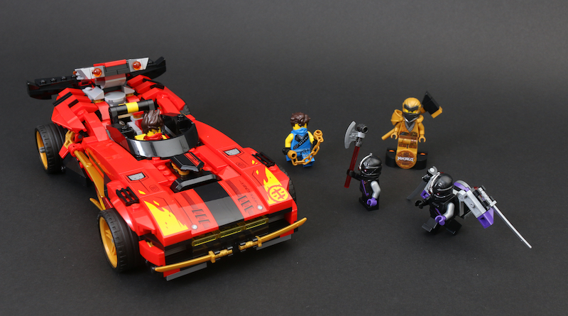 LEGO NINJAGO Legacy 71737 X-1 Ninja Charger review and gallery
