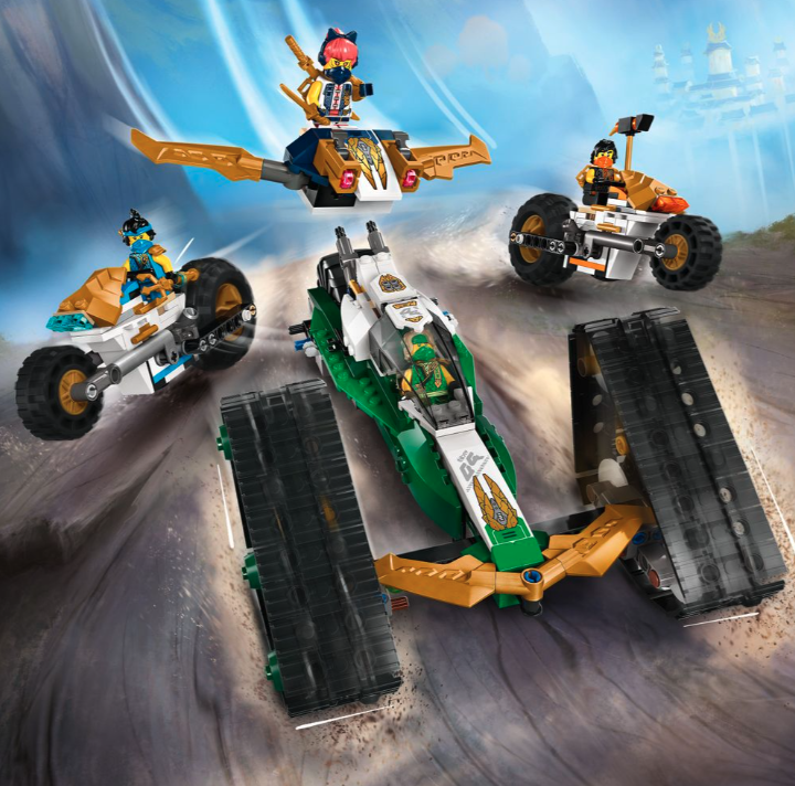 LEGO NINJAGO 71820 Veicolo combinato della squadra ninja 4