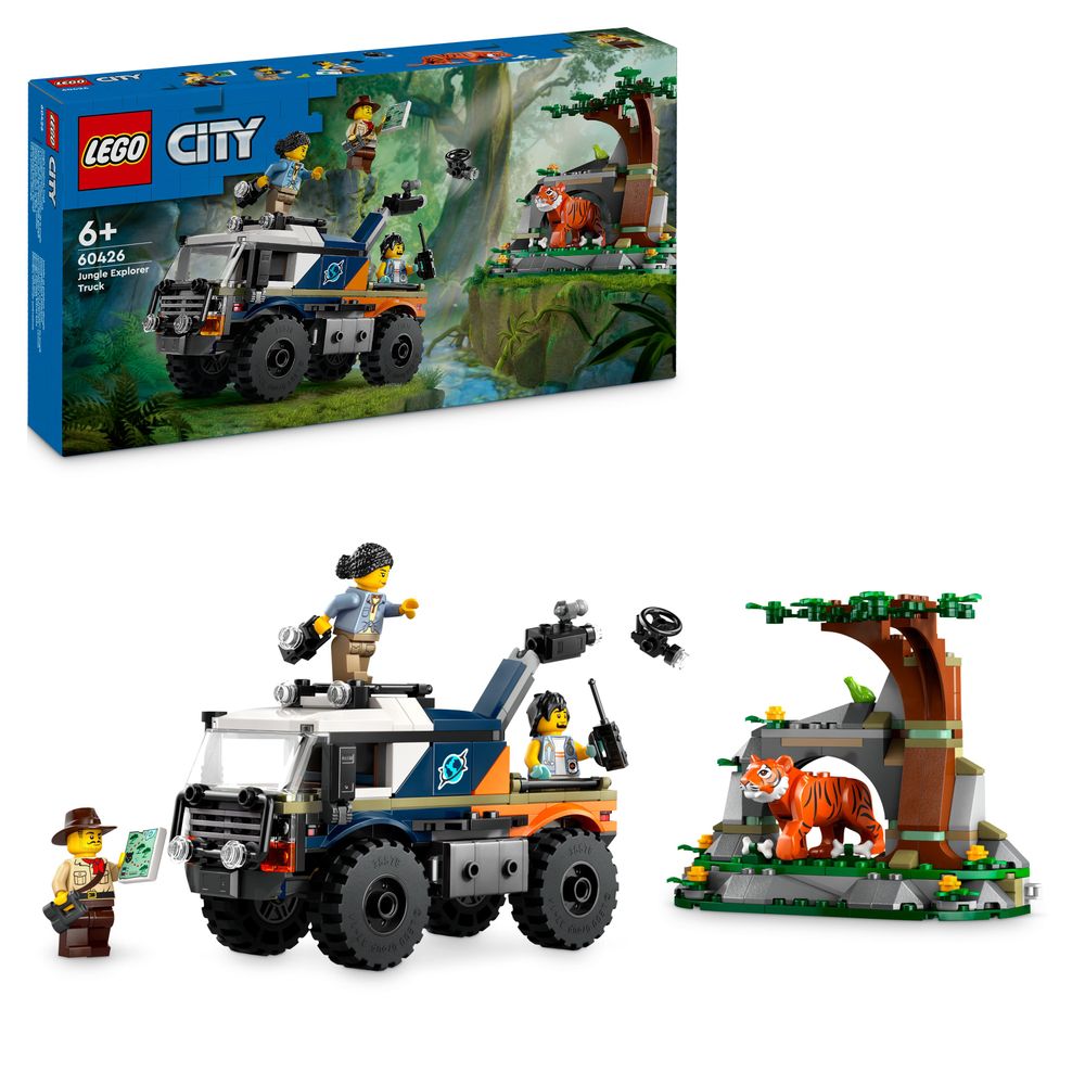 LEGO City 60426 Vehículo todoterreno Jungle Explorer 8