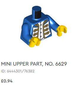 lego eldorado fortress PAB