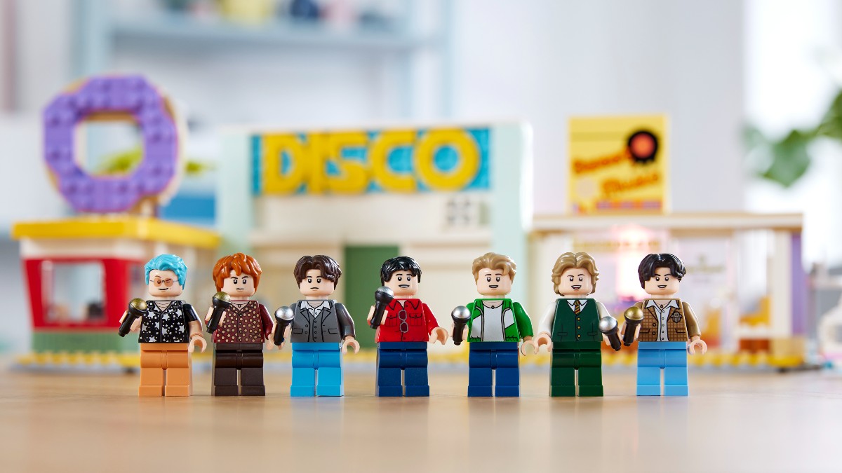LEGO Ideas enters the world of K-pop with 21339 BTS Dynamite today