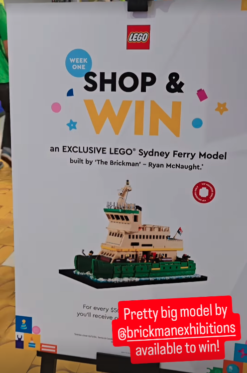 Nuovo negozio LEGO elementare di Sydney, primo compleanno 2
