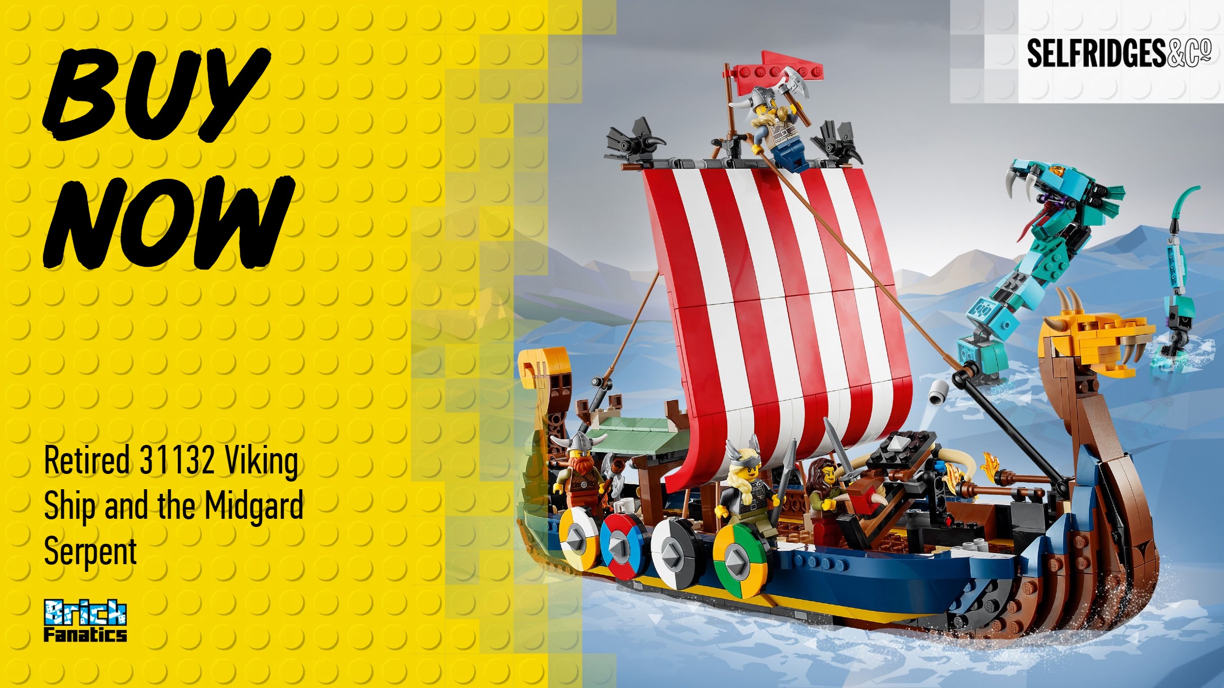 Still available: Retired LEGO Vikings set is perfect match for Viking Village